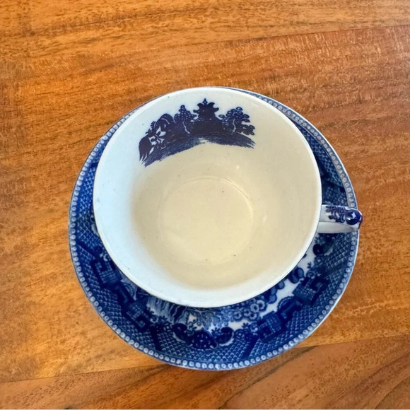 Rare Vintage Kakusa Made In Occupied Japan 1945-1952 Porcelain Tea Cup - Picture 11 of 12